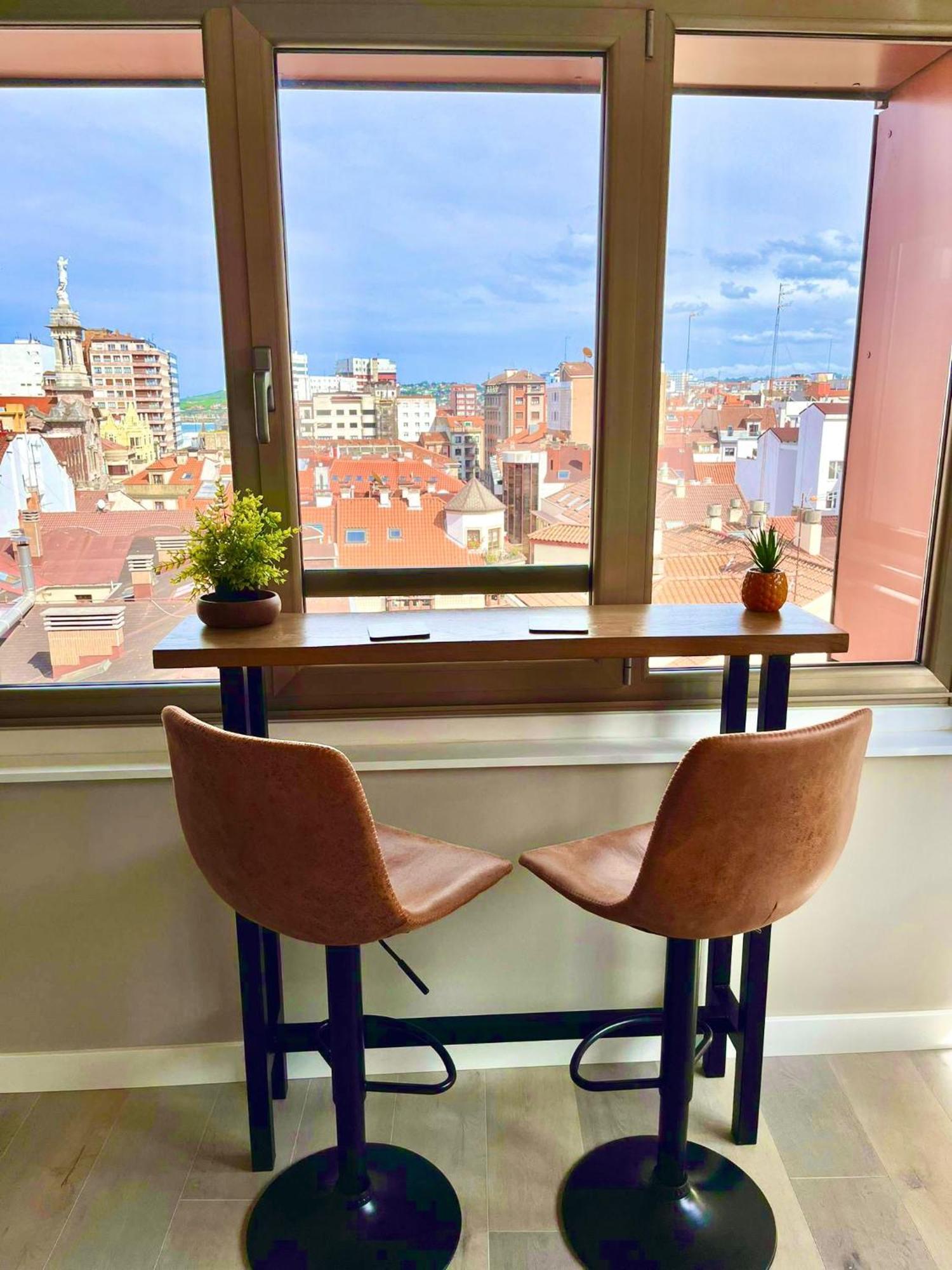 Apartament El Mirador Del Centro Gijón Zewnętrze zdjęcie
